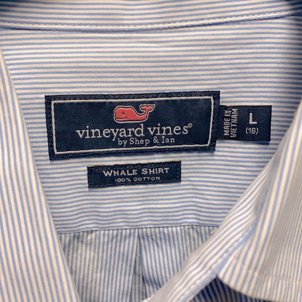 Vineyard Vines Striped Women’s Whale Shirt